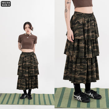 AGILITY MIAO - Camo Cake Skirt