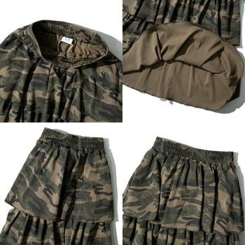 AGILITY MIAO - Camo Cake Skirt