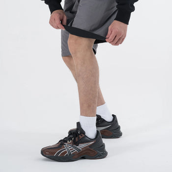 AGILITY - Pile Short Socks - White