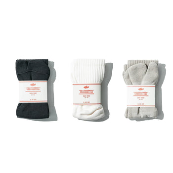 AGILITY - Tabi Ribbed Socks - Black