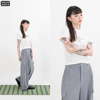 AGILITY MIAO -  Lyocell Image Tee - White