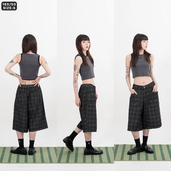 AGILITY MIAO - Rib Tanks Top / Shadow - Grey