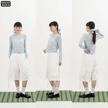 AGILITY MIAO - Lyocell Top - Light Blue