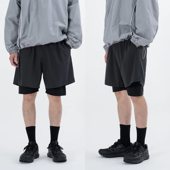 AGILITY - Basic Thin Socks - Black