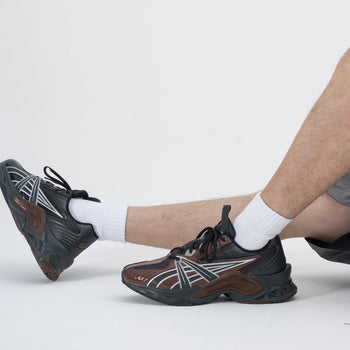 AGILITY - Pile Short Socks - White