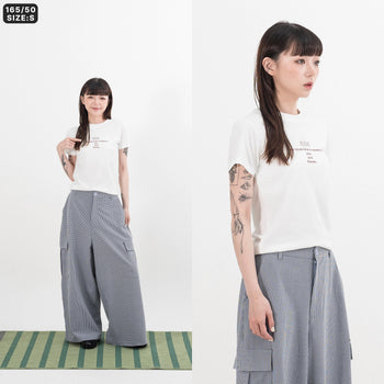 AGILITY MIAO -  Lyocell Image Tee - White