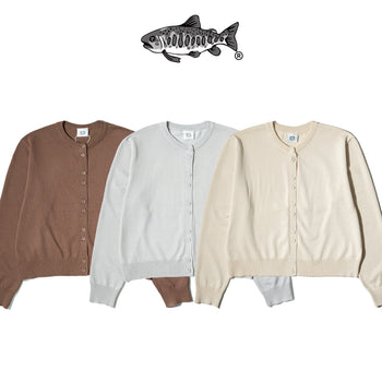 AGILITY MIAO - "LO" Knit Jacket - Beige