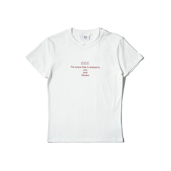 AGILITY MIAO -  Lyocell Image Tee - White