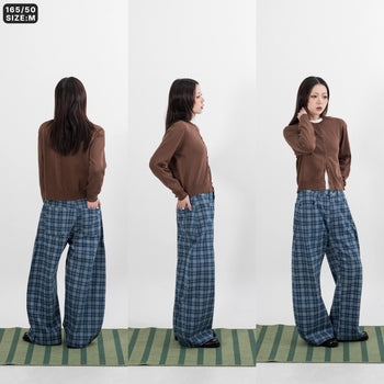 AGILITY MIAO - "LO" Knit Jacket - Brown