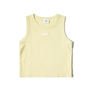 AGILITY MIAO - Rib Tanks Top / Shadow - Yellow