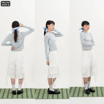 AGILITY MIAO - Lyocell Top - Light Blue