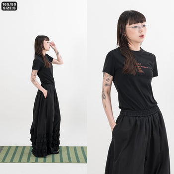 AGILITY MIAO -  Lyocell Image Tee - Black