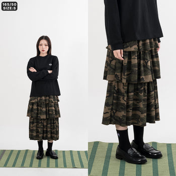 AGILITY MIAO - Camo Cake Skirt