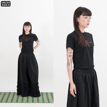 AGILITY MIAO -  Lyocell Image Tee - Black