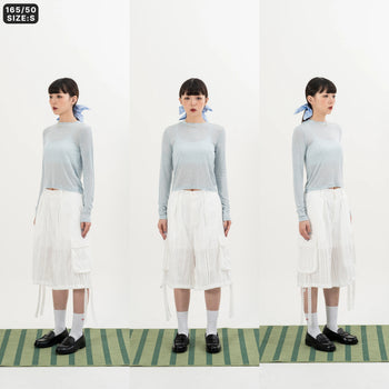 AGILITY MIAO - Lyocell Top - Light Blue
