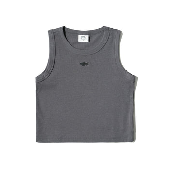 AGILITY MIAO - Rib Tanks Top / Shadow - Grey