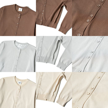 AGILITY MIAO - "LO" Knit Jacket - Brown