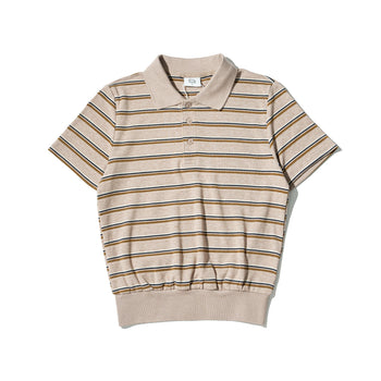 AGILITY MIAO - Cropped Polo Shirts - Light Khaki