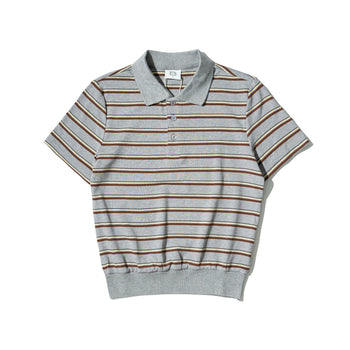 AGILITY MIAO - Cropped Polo Shirts - Dark Grey