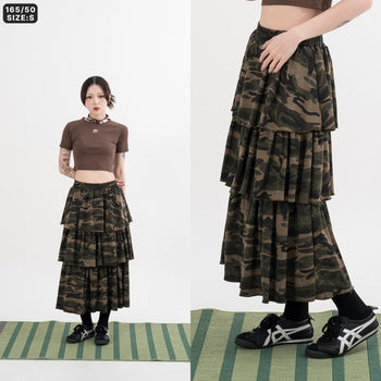 AGILITY MIAO - Camo Cake Skirt