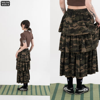 AGILITY MIAO - Camo Cake Skirt