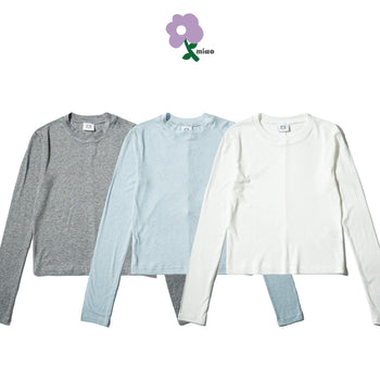 AGILITY MIAO - Lyocell Top - Ivory