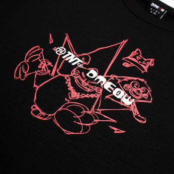 TNT x Dmeow - Infamous Logo Tee - Black