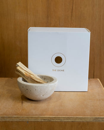 Travertine Incense Burner - HYANG