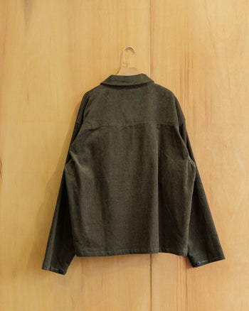 Vavues Rivet Pocket Corduroy Jacket