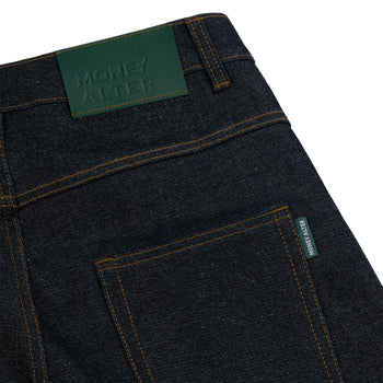 Money Alter - Baggy Raw Denim Jorts