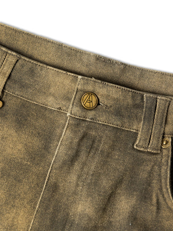 Against Lab - Washed Cotton Perfect Pants