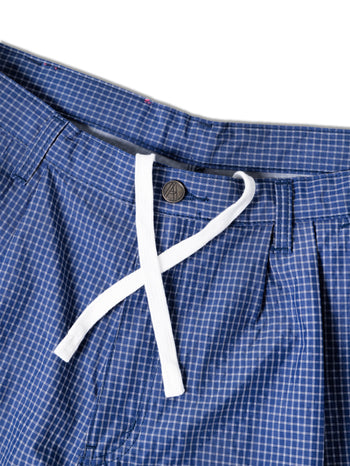 Against Lab - Nylon Ripstop Money Shorts - Navy