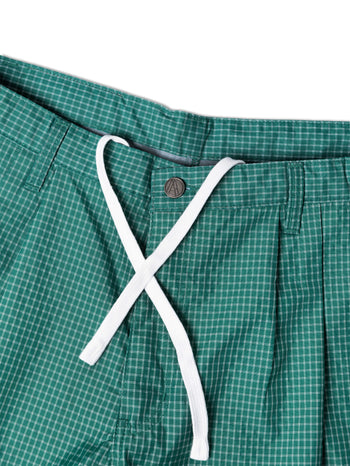 Against Lab - Nylon Ripstop Money Shorts - Green