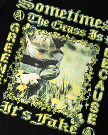 Against Lab - Greener Tee - Black
