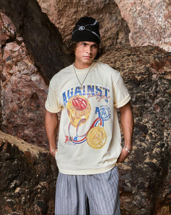 Against Lab - Champion Tee - Cream