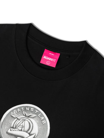 Against Lab - A-Man Coin Tee - Black