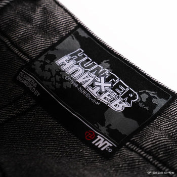 TNT X HUNTER - “XIN” Denim Biker Pant - Grey