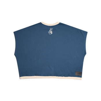 TNT x Dmeow - Infamous Boxy Tee - Blue