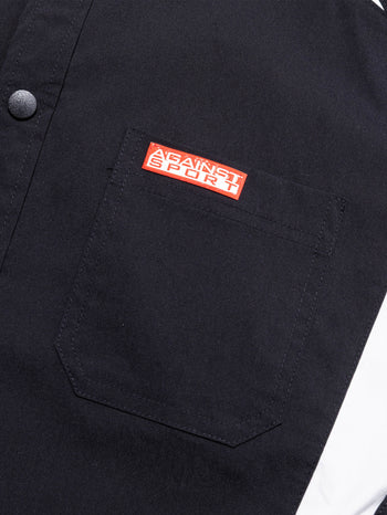 Against Lab - Joga Button Shirt - Black