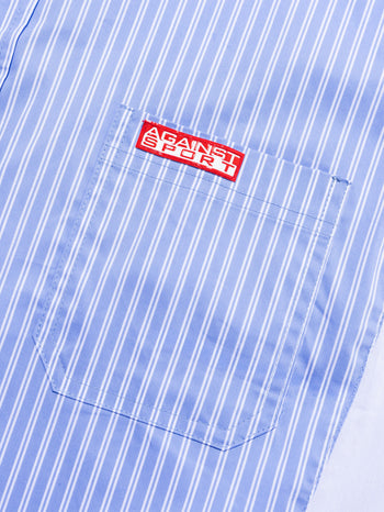 Against Lab - Joga Button Shirt - Blue
