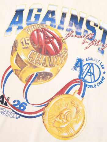 Against Lab - Champion Tee - Cream