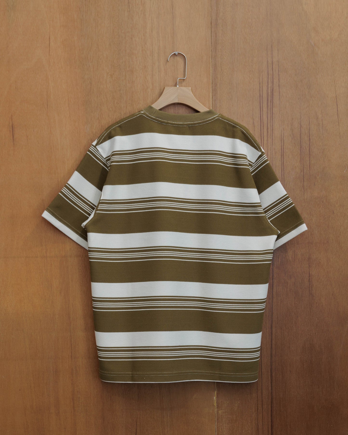 Against Lab - Big Stripe Tee Brown