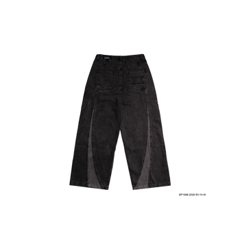 TNT X HUNTER - “XIN” Denim Biker Pant - Grey