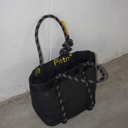 PISTOL - Denim Tote Bag