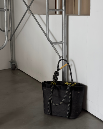 PISTOL - Denim Tote Bag