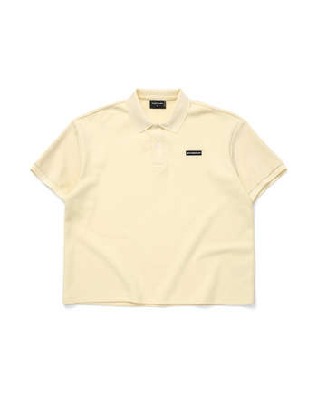 PUSHPUSH - Jay Polo Tee - Yellow Pastel