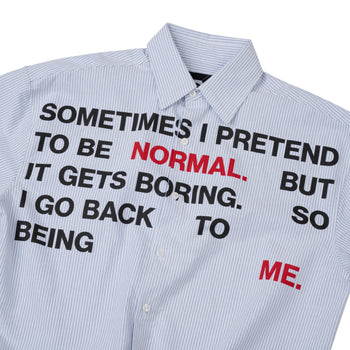 K.M.C - Bring Me Stripe Boxy Shirt