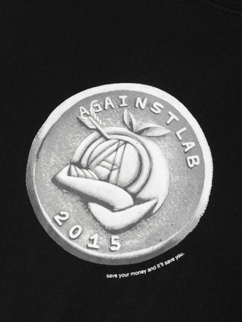 Against Lab - A-Man Coin Tee - Black