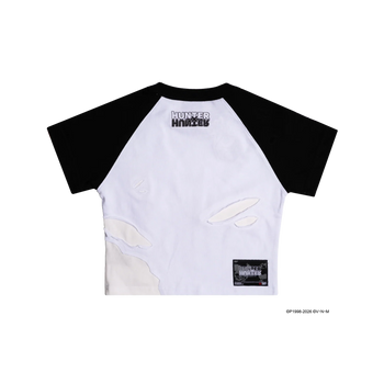 TNT X HUNTER - P.T Baby Tee - White