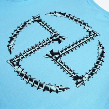 TNT - Screw The Logo Tee - Blue
